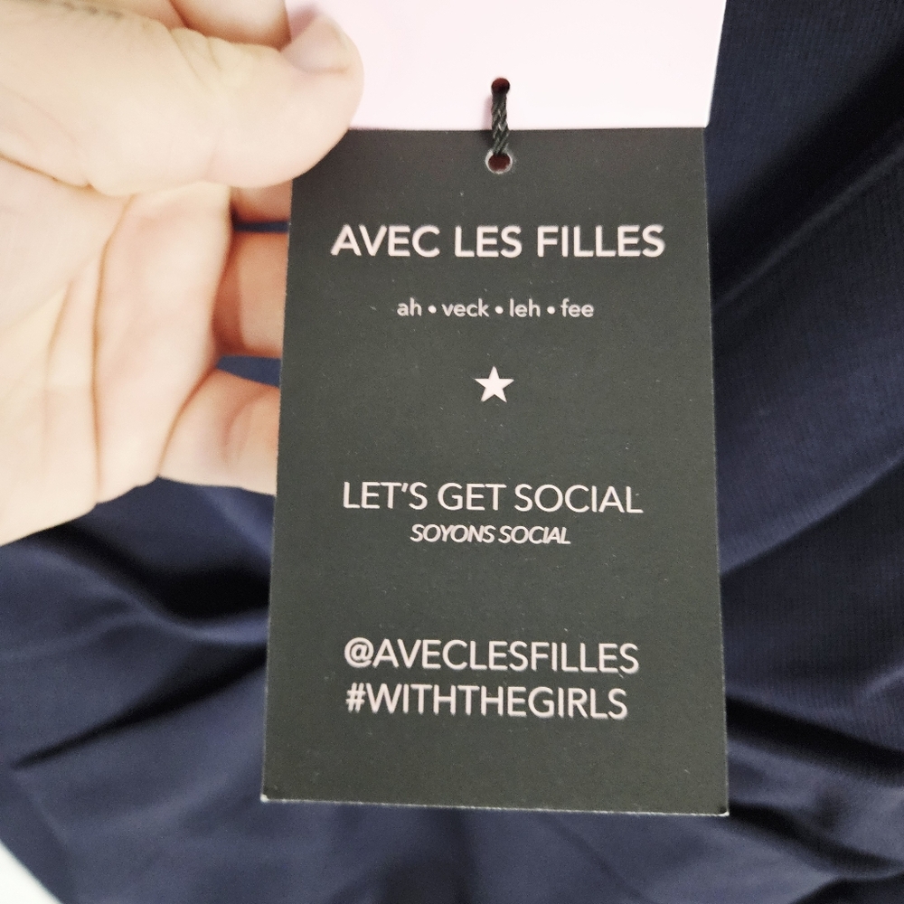 AVEC LES FILLES | bow detail puff long sleeve knit blouse top - Picture 10 of 11